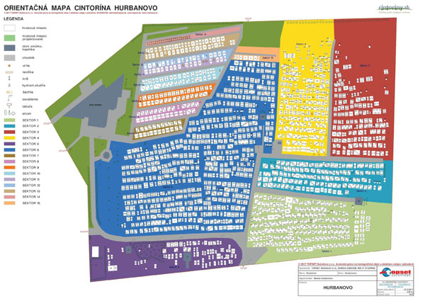 Full size map Hurbanovo