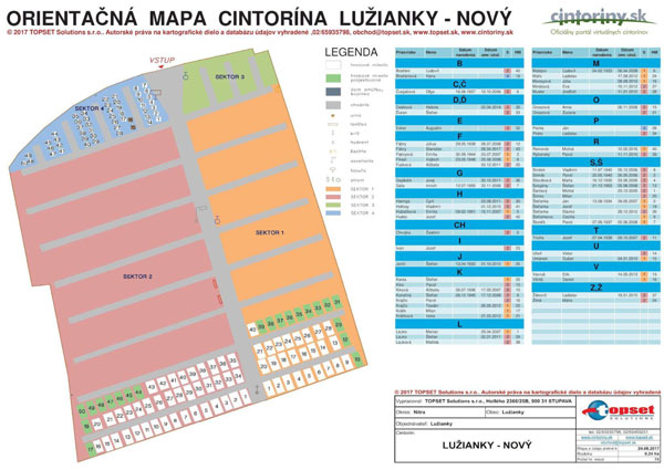 Full size map Lužianky