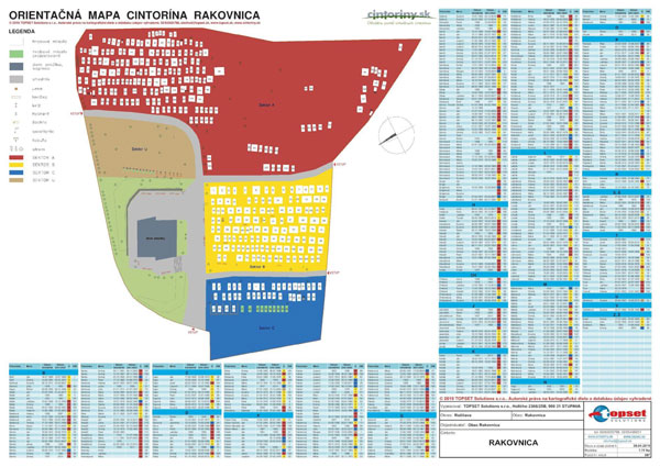 Full size map Rakovnica